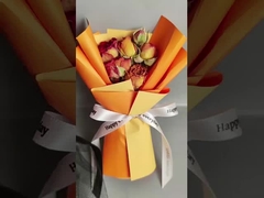 INS Style Kreatywny mini bukiet naturalne czerwone róże suszone kwiaty Ślub ślubny prezent 520 Love Peopl