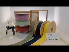 Nowy koreański stylu stały kolor wstążki szenili