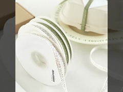 Małe języki 1cm wstążka angielskie litery