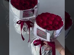 Papier do pakowania kwiatów na lustrze srebrne, papier odblaskowy na powierzchni lustra, folia cynowa z PVC, materiał do kręcenia fal wodnych