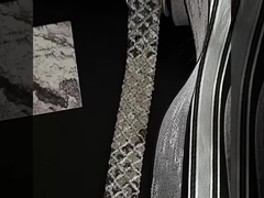 Liny z serii Qixi Czarny Srebrny