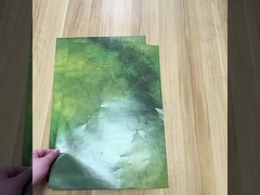 Buchet kwiatów z papieru do mycia atramentem, papier dekoracyjny dla Małego Księcia, papier płaski z teksturą kamienia