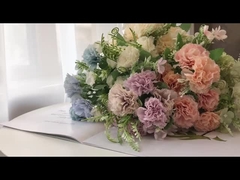 Symulacja kwiatów goździków Wiosenna seria kolorowa Mały rączek kwiat Dzień Matki fałszywy kwiat Fresh s