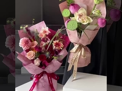 Bamboo Butterfly Starożytny styl DIY Układy kwiatowe Papier do pakowania kwiatów