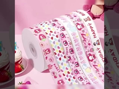 Urodzinowa wstążka Truskawkowego Misia