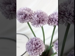 Symulacja kwiatów 6-częściowy mini piłka dekoracja domu jadalnia stolik kwiat hotele miękkie dekoracje kwiatowe