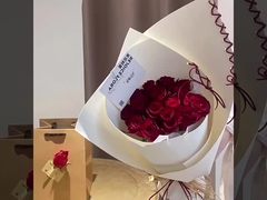 Internet gwiazdka styl baletu DIY kwiatowy papier do pakowania kwiatów