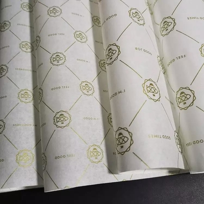 Dobra cena. Złote logo Bezkwasowy fantazyjny papier artystyczny Kartka z życzeniami Offsetowy papier pakowy z bibuły w Internecie