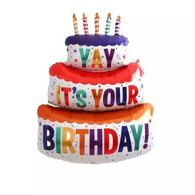 kupować Motyw tortu Balony z folii aluminiowej Zabawki dla dzieci do dekoracji urodzinowych produkcja online