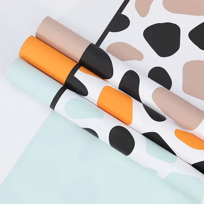 kupować Papier opakowaniowy kwiatowy z żyrafy, wodoszczelny, z tworzyw sztucznych, grawerowany, do druku z woskiem, papier specjalny online manufacture