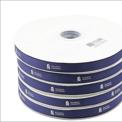 Dobra cena. Polityester Custom Logo Ribbon Roll Gift Wrap Dekorowany Luksusowymi wstążkami w Internecie