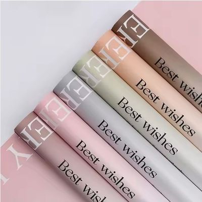 Dobra cena. Papier do pakowania kwiatów wodoodporny i trwały 58*58cm Kompatybilny z drukiem grawerowym w Internecie