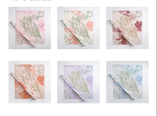kupować 50CMX58CM Drukowany papier opakowaniowy, opakowanie dostosowywalne do bukietów kwiatów z papieru sztuki produkcja online