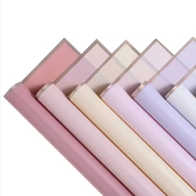 kupować 50g wodoodpornego plastikowego papieru opakowaniowego do koreańskiego opakowania prezentów online manufacture
