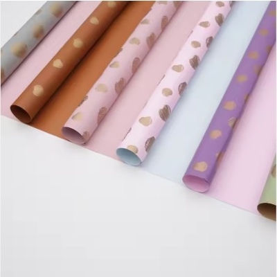 kupować Wiele kolorów Kwiatkarz Papier opakowaniowy do niestandardowych bukietów wodoodporne koreańskie opakowania prezentów online manufacture