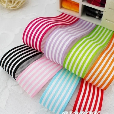 kupować Dekoracja Strip Grosgrain wstążka Drukowany opakowanie podarunkowe wstążka do uroczystości dekoracji online manufacture