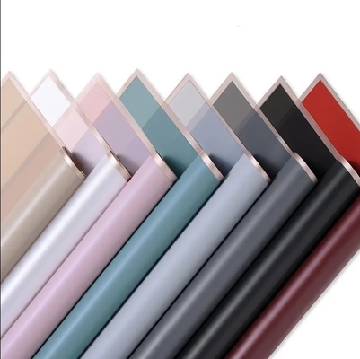 kupować Wyrób Shinewrap Fabryka Bezpośrednia cena 2024 Gorąca sprzedaż Złota krawędź Papier do pakowania kwiatów bukiet kwiatów Papier do pakowania prezentów online manufacture