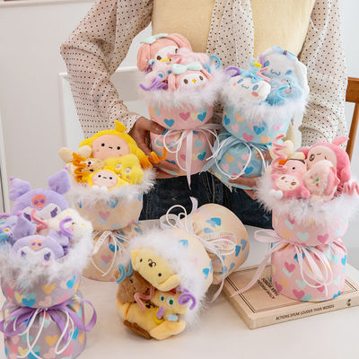 kupować 20x35cm Kuromi Płaszcz z kwiatami idealny dla dziewczyny Walentynki Graduation Dzień Dzieci wieloraki produkcja online