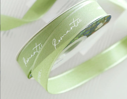 kupować 2.5cm tkanina lniana w kolorze stałym wstążka kwiatowa bukiet wstążka kwiatowa materiał sklepowy wstążka kwiatowa produkcja online