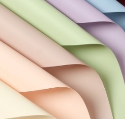 kupować Makaron papier opakowaniowy do kwiatów w kolorze stałym online manufacture