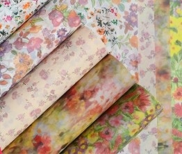 kupować Małe kwiaty serii pojedynczy papier lekki papier kwiatowy papier opakowaniowy online manufacture