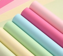 kupować Nowy grubowany papier w kształcie skóry krowiej papier opakowaniowy bukiet online manufacture