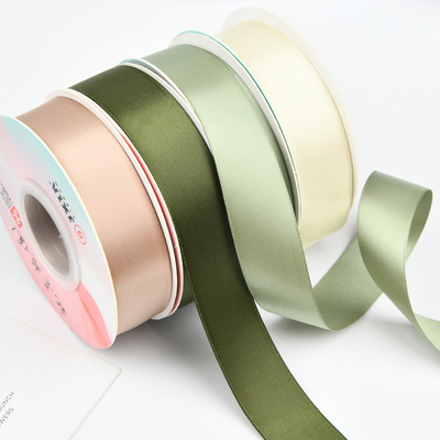 kupować 2.5cm podwójnie zakodowana płytka kwiatowa, wiązka kwiatowa, ręcznie wykonana taśma z pudełka prezentów online manufacture