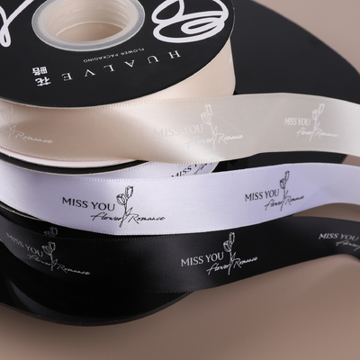 kupować 2.5 Wstążka literacka English Floral Art Bow Packaging Prezent Cake Cake Dekoracja Flower Bukiet DIY Hurtowa online manufacture