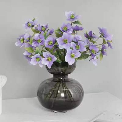 kupować Sprzedaż hurtowa 5 głów Kwiat Dodder Sztuczny kwiat Hellebore do dekoracji domu produkcja online