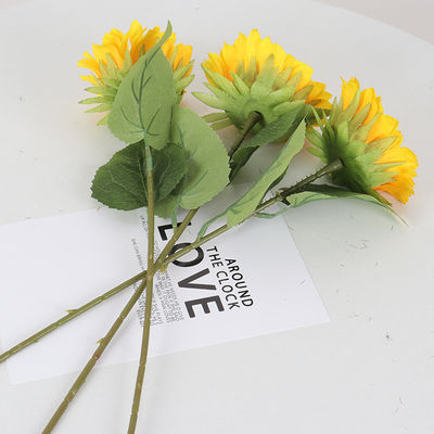 kupować słonecznik sztuczny kwiat, dom słonecznika, dekoracja salonu hotelowego, bukiet kwiatów produkcja online