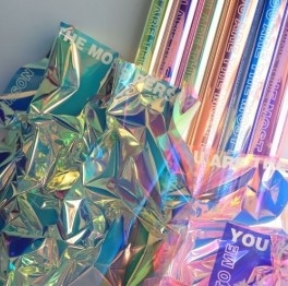 kupować Kolorowy świat Fluorescencyjny wodoodporny papier do pakowania kwiatów online manufacture