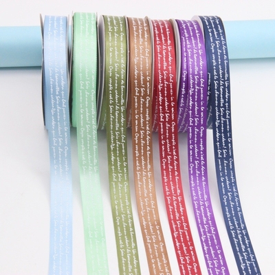 kupować 2cm zielona wstążka pudełko prezentów opakowanie wstążka ciasta kwiatowego BESTWISHES gorąca pieczętowanie wstążka prezentów online manufacture