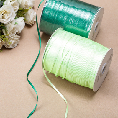 kupować Transgraniczna dostawa wstążka balonowa 3-4mm wstążka dwustronna hurtowa 50 jardów/roll bookmark wstążka zawieszona linia online manufacture