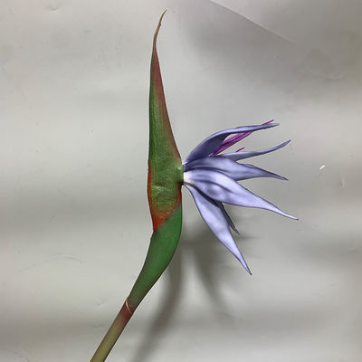 kupować Miękki gumkowy ptak raju sztuczny kwiat plastikowy dekoracja domu w chińskim stylu ozdoby do fotografii ślubnej produkcja online