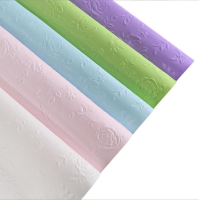 kupować Sprzedaż hurtowa papieru eleganckiego z teksturą rebusową, opakowania do bukietów kwiatów, popularny papier artystyczny, pakowanie kwiatów, papier rebusowany trójwymiarowy online manufacture