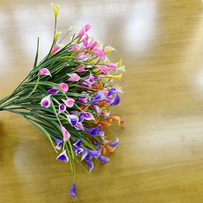 kupować Calla lily kwiat sztuczny kwiat z tworzywa sztucznego kwiat wytwórca kwiat sztuczny kwiat roślina sztuczna roślina wodna produkcja online
