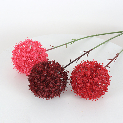 kupować Zindywidualizowany pojedynczy kulka szopka plastikowy kwiat ślubna symulacja kwiat salę ślubną przewodnik drogowy układ kwiatów dekoracja fałszywy kwiat produkcja online