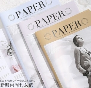 kupować Nowy Fashion Weekly Dziewczyna wodoodporny kwiatowy papier opakowaniowy online manufacture