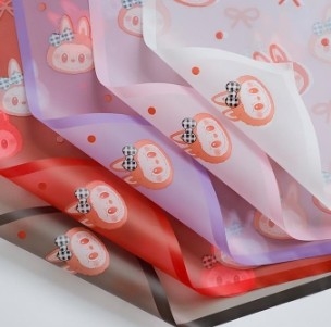 kupować Labubu Magic Edge Mist Paper Love Bow Flower Papier do pakowania online manufacture