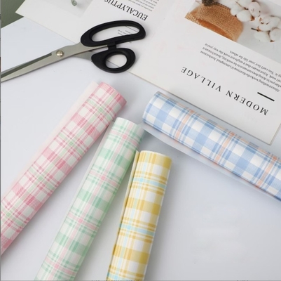 kupować Dwukolorowe szafkowane retro Ouya papier owinięty kwiat papieru szafkowane opakowania kwiatowe prezent bukiet papier opakowaniowy hurtowy materiały online manufacture