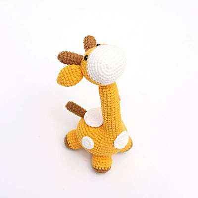 kupować Ręcznie Robione Ekologicznie Szczotkowane Żyrafy Amigurumi Miękkie Wtyczone Zabawki Bezpieczne Płaszczane Laleczki Dziecko Dekoracja Domowa Prezenty Urodzinowe produkcja online