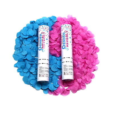 kupować Reveal Gender Confetti Cannon Biodegradowalne poppersy na Baby Shower online manufacture