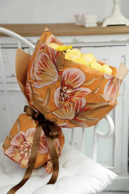 kupować Drukowany papier do pakowania kwiaciarni w luksusowym stylu 60cmX50cm Zawijanie kwiatów online manufacture