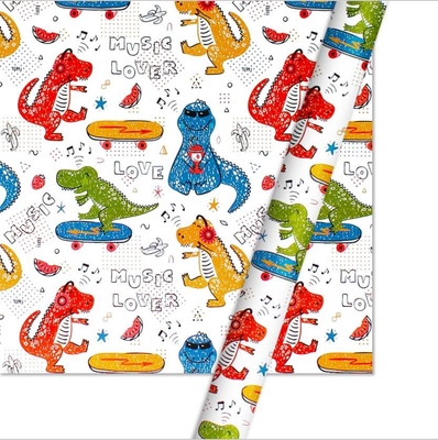 kupować Nadająca się do recyklingu rolka papieru do pakowania prezentów o gramaturze 60 g / m2 do pakowania dekoracyjnego online manufacture