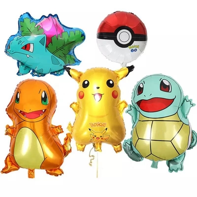 Dobra cena. Hurtownie Folia Balony Pika chu postać z kreskówki balon strona dekoracji Pika chu folia helem Poke mon balony w Internecie