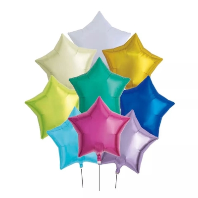 Dobra cena. Wholesal Premium atrakcyjny wielokolorowy balon z gazem helowym 18-calowy gwiazdowy balon foliowy w Internecie