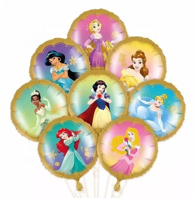 Dobra cena. Hurtowa księżniczka folia helowa 18-calowy balon foliowy do dekoracji na prezent urodzinowy! w Internecie