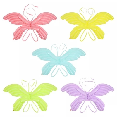 Dobra cena. Hurtownie New Arrival Złoto Srebro Macaron Kolor 120 cm Dzieci Zabawki Poręczny Nadmuchiwany Balon Foliowy Motyl Skrzydło Zabawki w Internecie