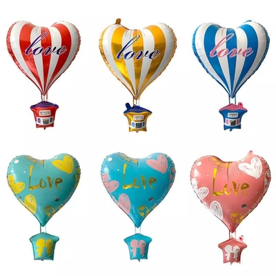 Dobra cena. Hurtownie 2022 hot 22 Cal 4D Love Heart Shaped balon na gorące powietrze folia Boda Globos na ślub walentynki Party w Internecie