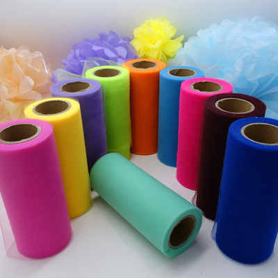 Dobra cena. 6 cali szerokości Organza Tulle Rolls stylu Płyty i Stamp Techniki w Internecie